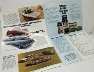 1972 Ford Pinto Wagon Sales Folder