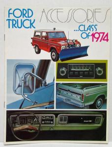 1974 Ford Truck Accessories Sales Brochure