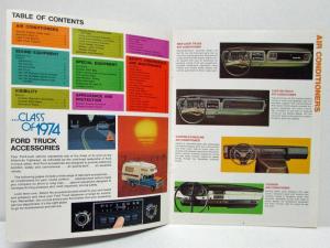 1974 Ford Truck Accessories Sales Brochure