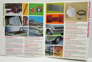 1974 Ford Truck Accessories Sales Brochure