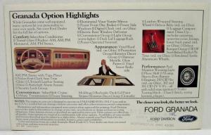 1975 Ford Granada Sales Brochure