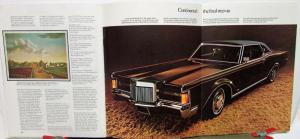 Fall 1970 The Continental Magazine Introducing 1971 Continentals