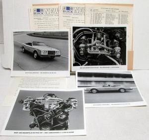 1983 Buick Riviera Indy 500 Official Pace Car Press Kit Media Release