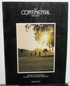 Winter 1971-72 The Continental Magazine