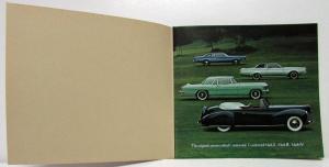 1977 Lincoln Mark V & Continental Sales Brochure