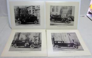 1932 Packard Portfolio Brochure 30 Plates Customs Felt Folder Vintage Repro Nice