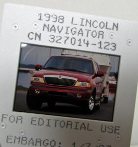 1998 Lincoln Navigator Media Press Kit