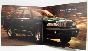 1998 Lincoln Navigator Promotional Sales Storybook