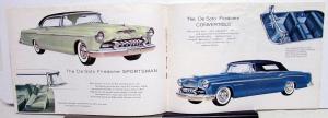 1955 DeSoto V-8 Fireflite Firedome Sportsman Convertible Wagon Sales Brochure