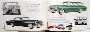 1955 DeSoto V-8 Fireflite Firedome Sportsman Convertible Wagon Sales Brochure