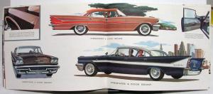 1958 DeSoto Fireflite Firedome Firesweep Prestige Sales Brochure Wagon Sportsman