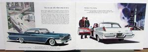 1960 DeSoto Adventurer and Fireflite Color Original Dealer Sales Brochure