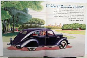 1937 Lincoln Zephyr V12 The Car of The Future Sales Folder