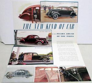 1937 Lincoln Zephyr V12 The Car of The Future Sales Folder