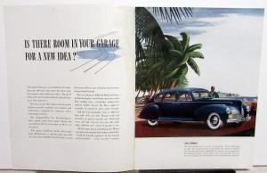 1941 Lincoln Zephyr V12 Sales Brochure