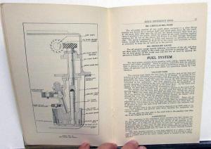 1921 Buick Six Cylinder Car Model 21 Owners Manual Reference Book Original