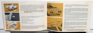 1967 Pontiac Firebird Owners Manual Care & Operation Original Rare