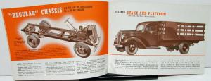 1939 Ford V8 Trucks & Commercial Cars 95 85 60 HP Sales Brochure Orig 7052 12 38