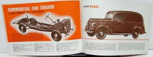 1939 Ford V8 Trucks & Commercial Cars 95 85 60 HP Sales Brochure Orig 7052 12 38