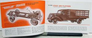 1939 Ford V8 Trucks & Commercial Cars 95 85 60 HP Sales Brochure Orig 7052 12 38