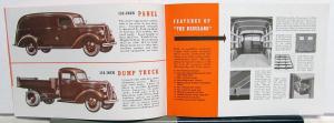 1939 Ford V8 Trucks & Commercial Cars 95 85 60 HP Sales Brochure Orig 7052 12 38