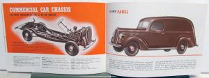 1939 Ford V8 Trucks & Commercial Cars 95 85 60 HP Sales Brochure Orig 7052 12 38