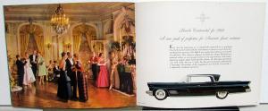 1960 Lincoln and Continental Sales Brochure