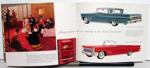 1960 Lincoln and Continental Sales Brochure