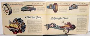 1949 Lincoln Cosmopolitan Coupe Convertible Sedan Road Proven Sales Folder Orig