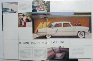 1953 Lincoln Cosmopolitan Capri Custom Coupe Sedan Convertible Sales Brochure XL