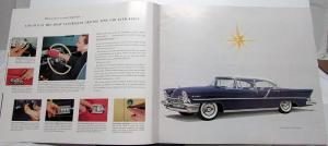 1957 Lincoln Premiere & Capri Oversized Color Sales Brochure Original