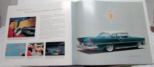 1957 Lincoln Premiere & Capri Oversized Color Sales Brochure Original