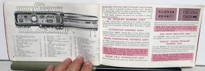 1968 Mercury Monterey Montclair Parklane Marquis Commuter Owners Manual Original