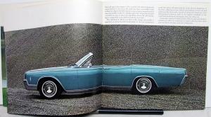 1966 Lincoln Continental Sedan Convertible Sales Brochure Oversized Original