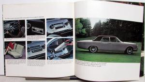 1966 Lincoln Continental Sedan Convertible Sales Brochure Oversized Original