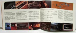 1975 Lincoln Continentals Town Car Mark IV Sales Brochure Silver Canadian Orig