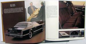 1978 Lincoln Continental Mark V Diamond Jubilee Edition Sales Brochure Prestige