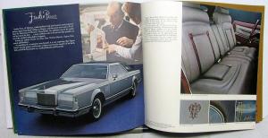 1978 Lincoln Continental Mark V Diamond Jubilee Edition Sales Brochure Prestige