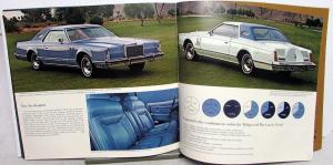 1978 Lincoln Continental Mark V Diamond Jubilee Edition Sales Brochure Prestige