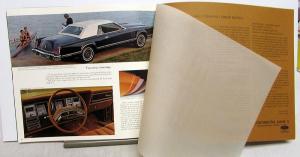 1978 Lincoln Continental Mark V Diamond Jubilee Edition Sales Brochure Prestige