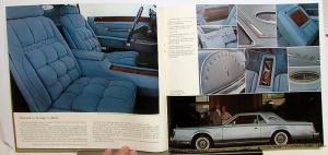 1978 Lincoln Continental Mark V Diamond Jubilee Edition Sales Brochure Prestige