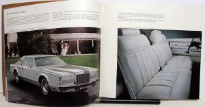 1978 Lincoln Continental Mark V Diamond Jubilee Edition Sales Brochure Prestige