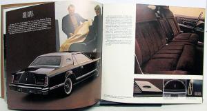 1978 Lincoln Continental Mark V Diamond Jubilee Edition Sales Brochure Prestige