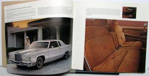 1978 Lincoln Continental Town Car Coupe Sedan 75th Anniversary XL Sale Brochure