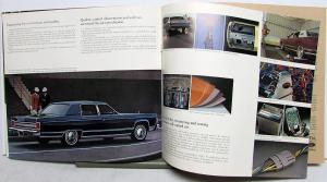 1978 Lincoln Continental Town Car Coupe Sedan 75th Anniversary XL Sale Brochure