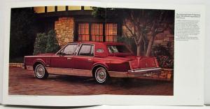 1981 Lincoln Continental Mark VI for Eighty One Sales Brochure