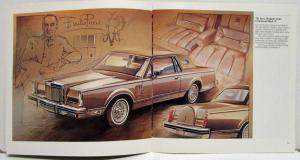 1981 Lincoln Continental Mark VI for Eighty One Sales Brochure