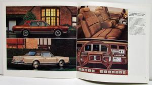 1981 Lincoln Continental Mark VI for Eighty One Sales Brochure