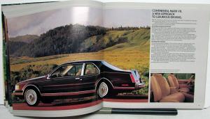 1984 Lincoln Town Car Continental & Mark VII Sales Brochure