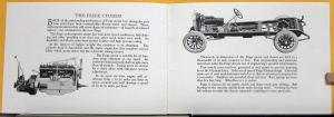 1925 Paige Deluxe Sedan Four Door Brougham Phaeton 6 Cylinder Sales Brochure